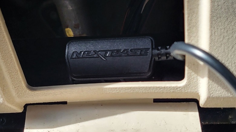 Nextbase plugged into OBD port