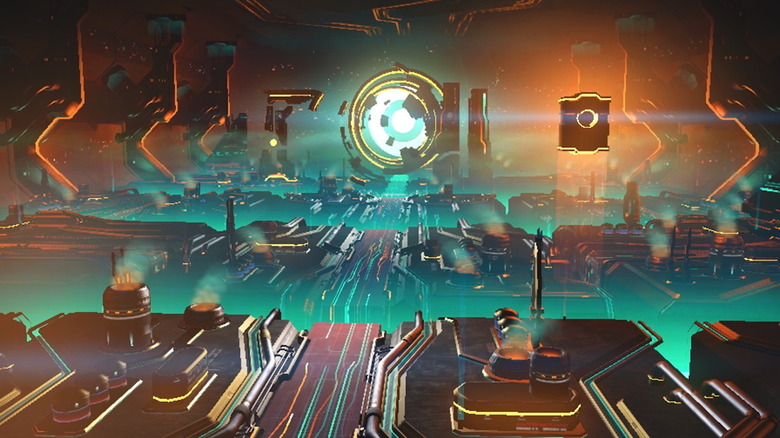 Inside the Anomaly in No Man's Sky (Switch)