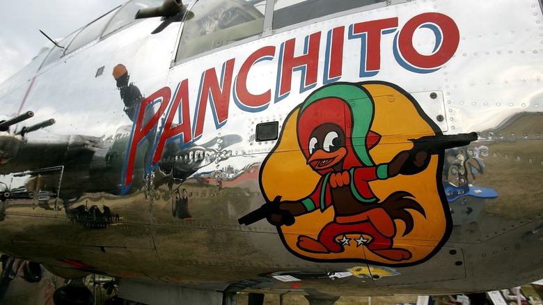 Panchito aircraft nose art