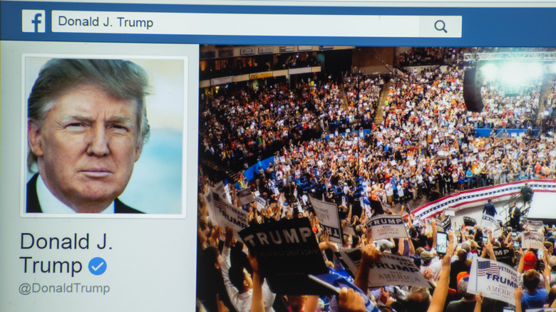 Donald Trump Facebook Page