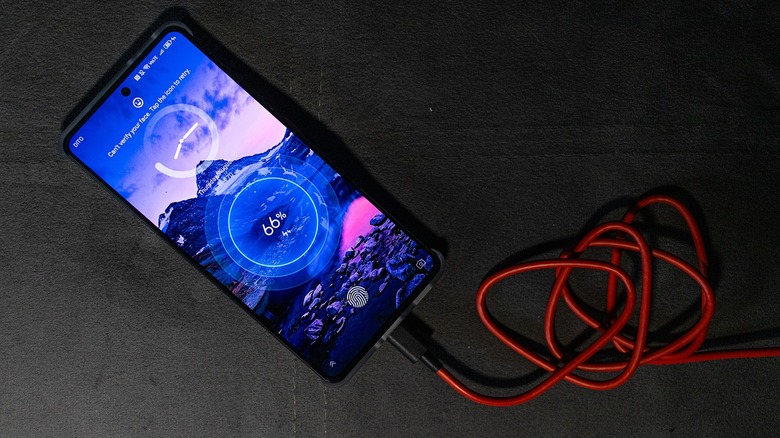 Nubia Z60S Pro charging