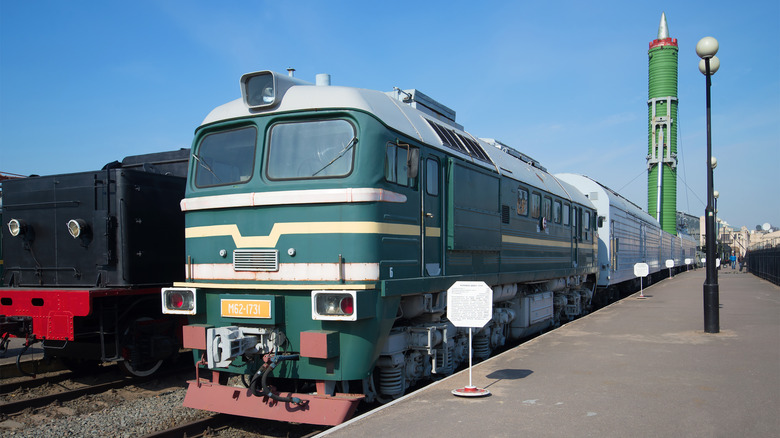 Soviet RT-23 Molodets "Ghost Train"