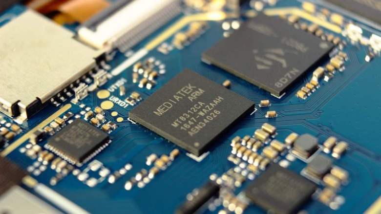 Mediatek processor using Arm architecture 