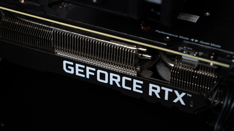 Nvidia Geforce RTX graphics card