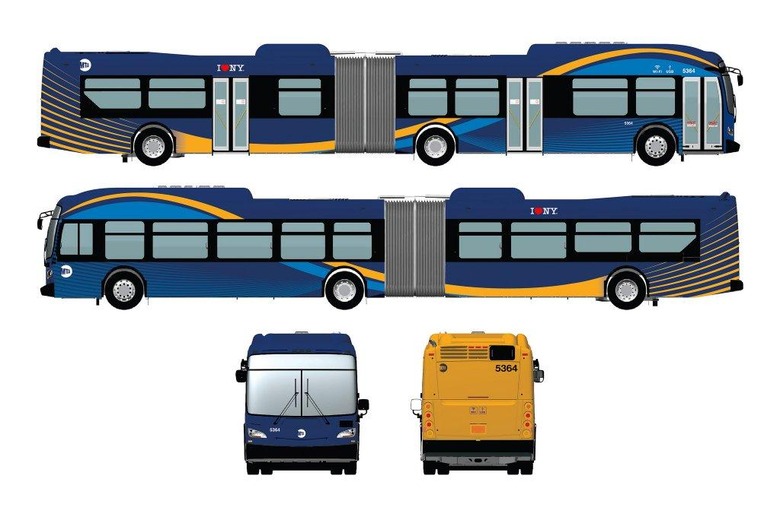 NYC Unveils Fancy New High-Tech 'European' MTA Buses - SlashGear