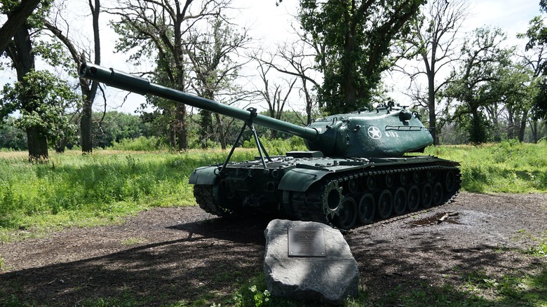 M103 heavy tank on display