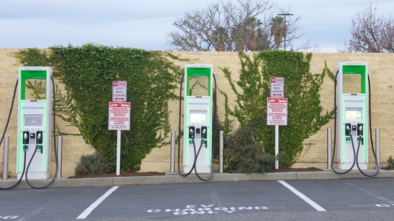 Electrify American charging station