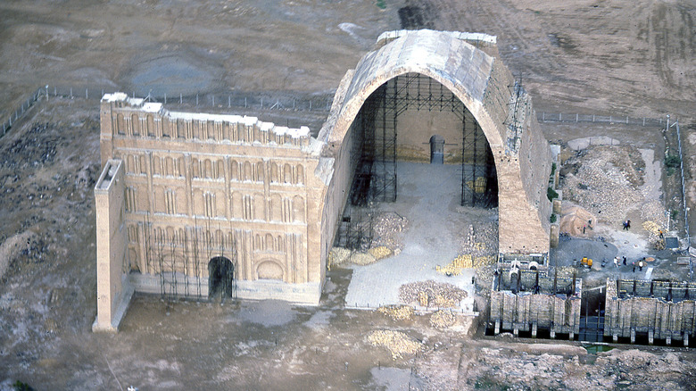 The Great Arch of Ctesiphon in Iraq