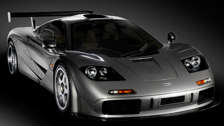 Silver McLaren F1 