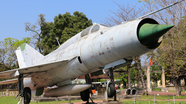 Plane on display