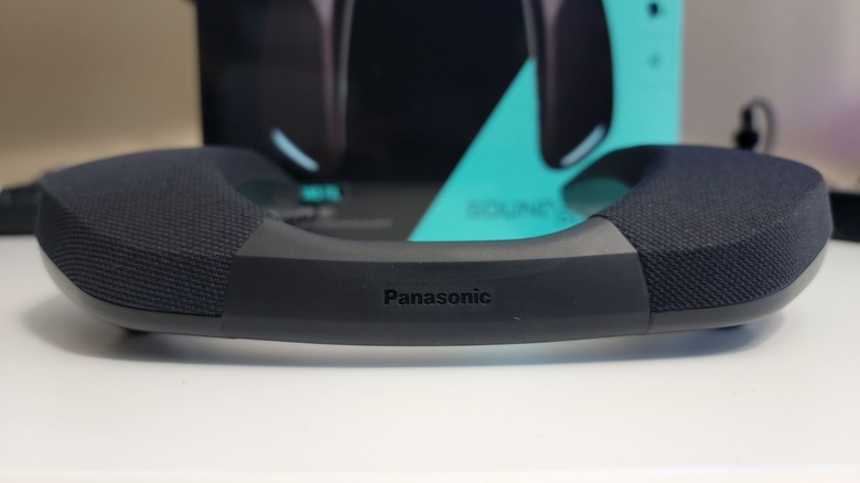 Front logo on Panasonic SoundSlayer