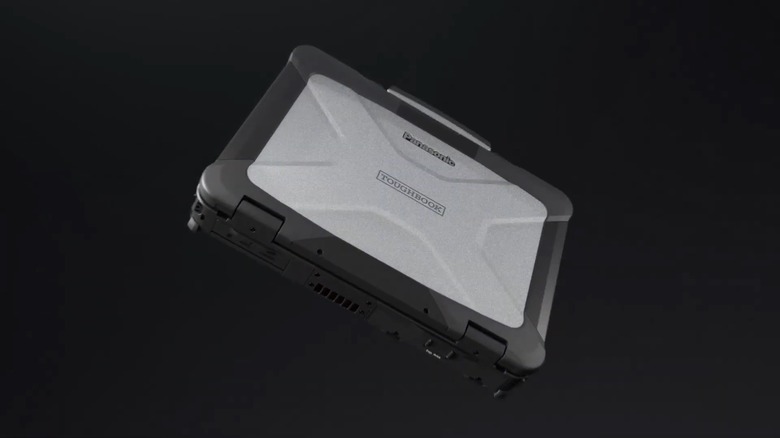 Panasonic Toughbook 40 with lid closed.