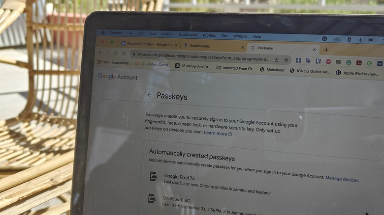 Passkeys in Chrome for desktop 