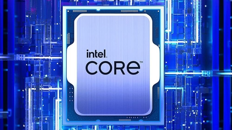 Intel core processor illustration