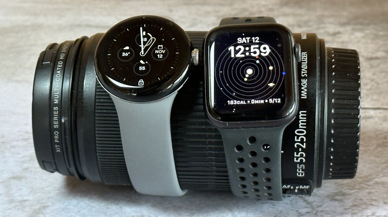 Two smartwatches