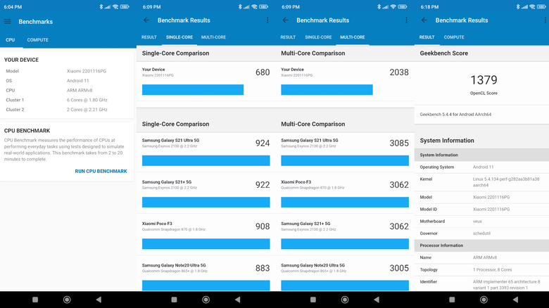 POCO X4 Benchmark