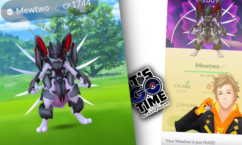Pokémon Go Legendary Armored Mewtwo Registered or 1 Million Dust Trade