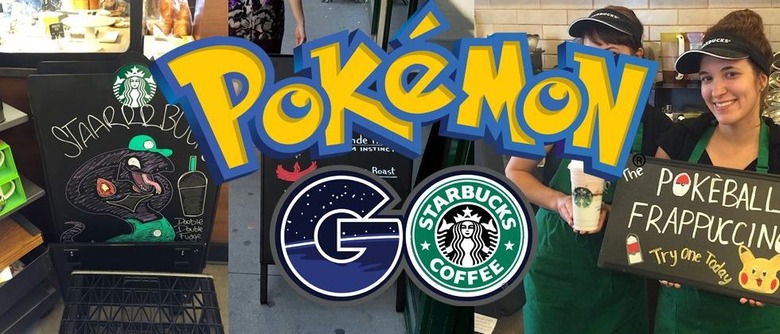 Pokémon Go' is turning Starbucks stores into stops