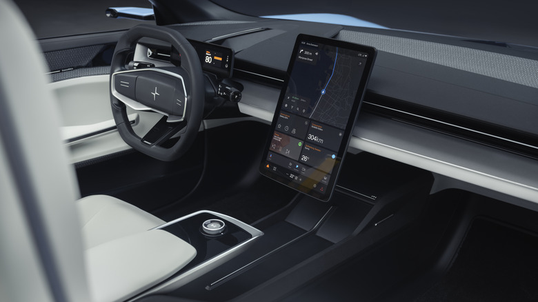 Polestar O2 concept cabin