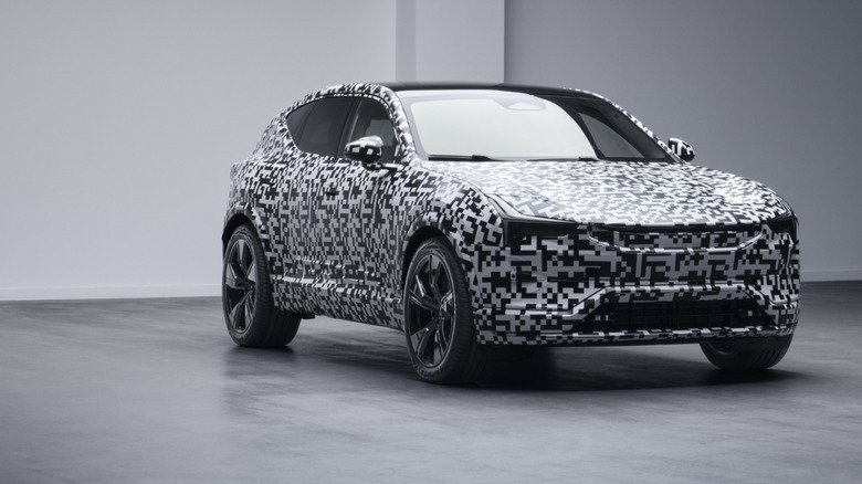 Polestar 3 EV in camo