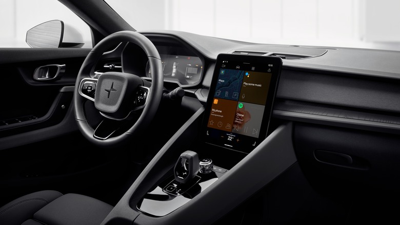 Polestar 2 dashboard