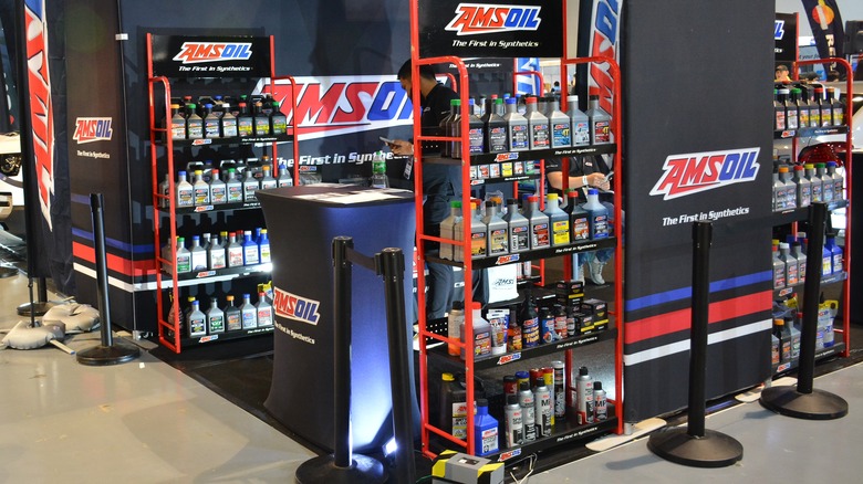 AMSOIL product display