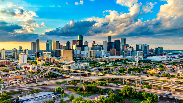 Houston Texas downtown skyline