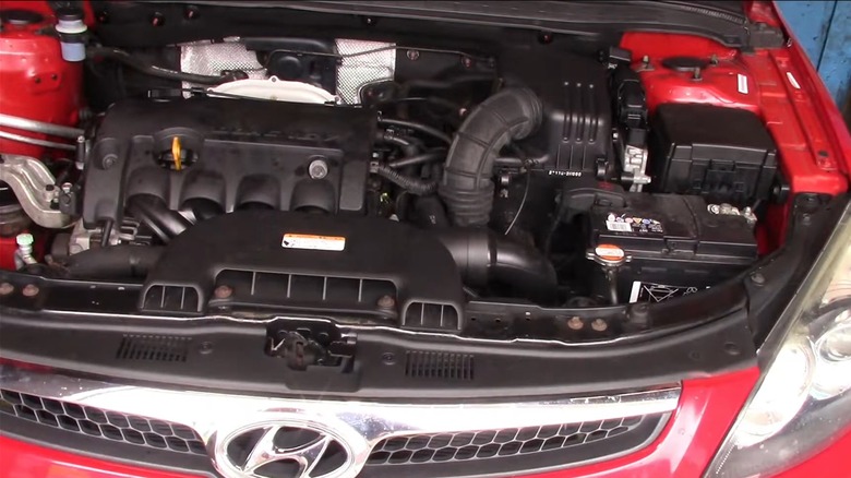 Hyundai Gamma 1.4L Engine in i30 car