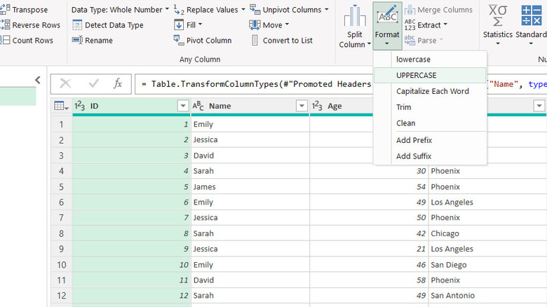 Formatting Data