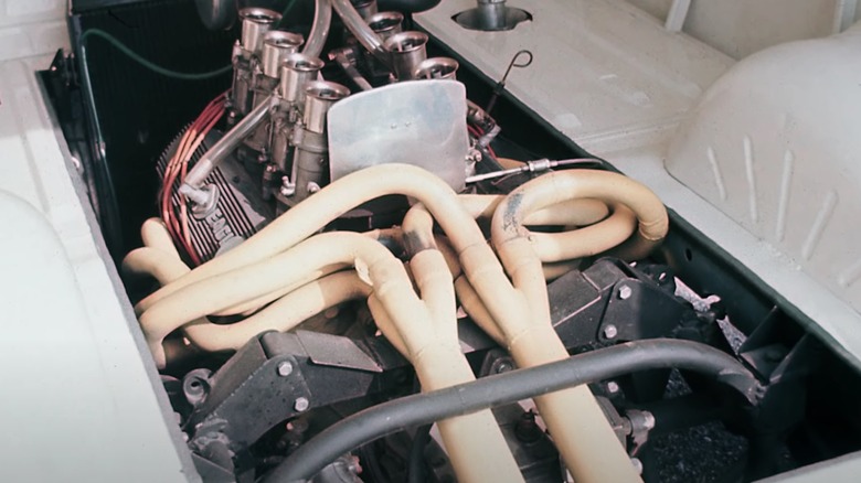 Supervan's famed GT40 engine