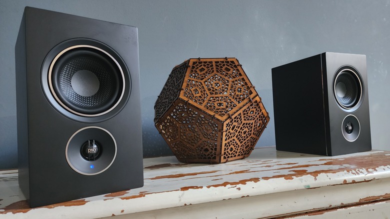 PSB Speakers Alpha iQ streaming powered Speakers with BluOS