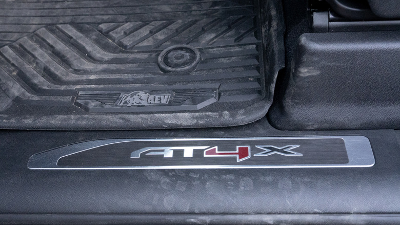 GMC Sierra HD AT4x AEV Edition floor mats