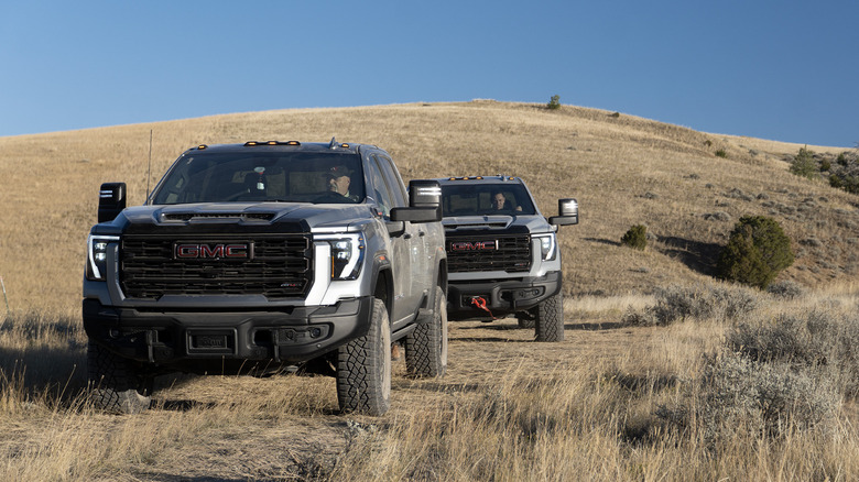 GMC Sierra HD AT4X AEV Editions in field