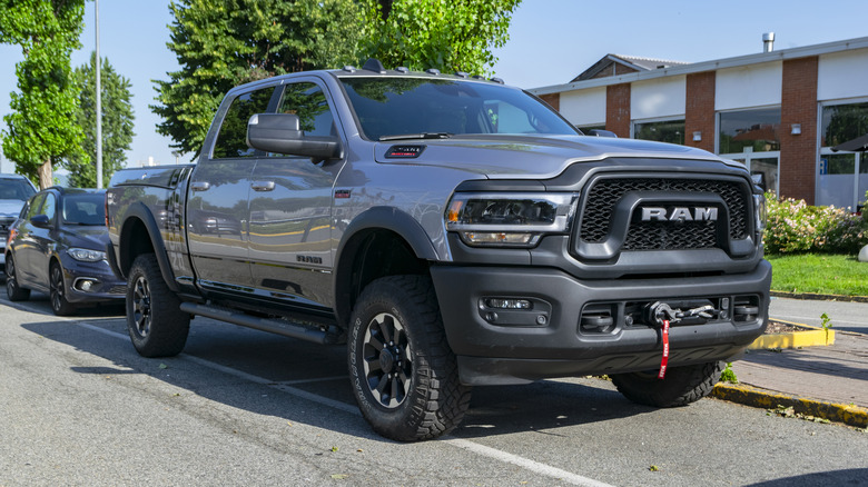 RAM 2500 parked in street