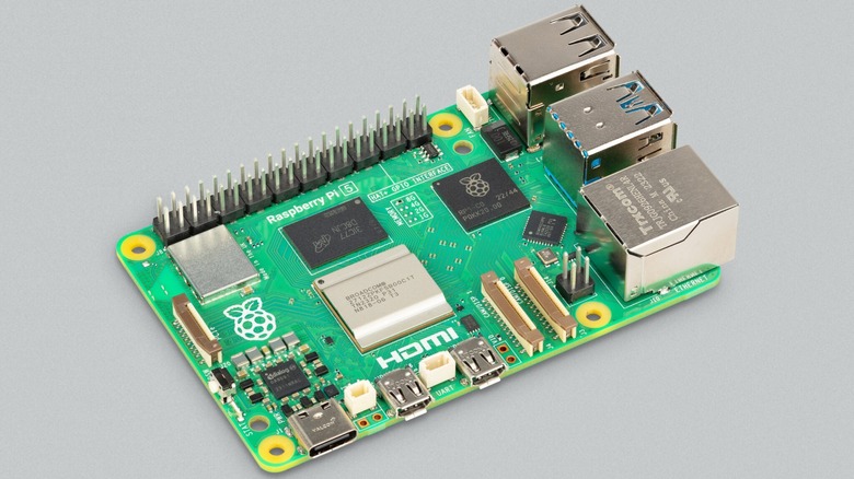 Raspberry Pi 5 circuit board