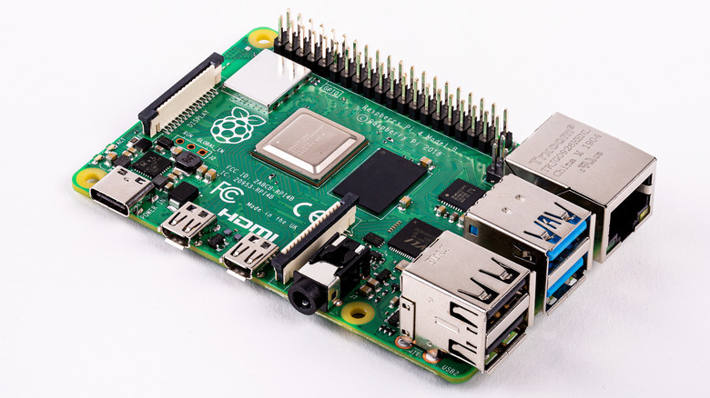 Raspberry Pi 4 board