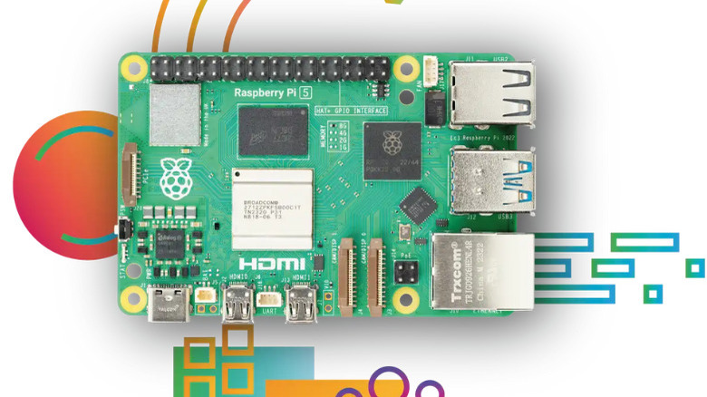 Raspberry Pi 5 board