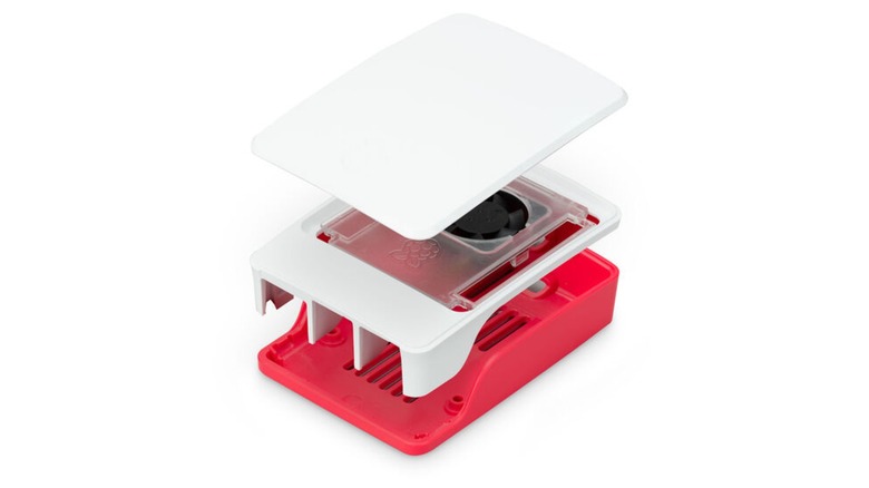 Raspberry Pi 5 case with fan