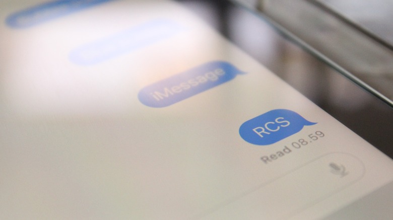 iMessage chat reading RCS