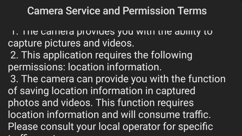 RedMagic 9S Pro camera permissions