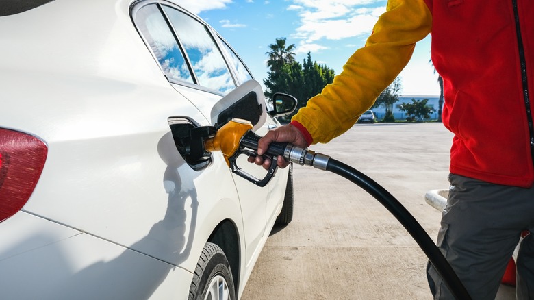 Fuel pump in car