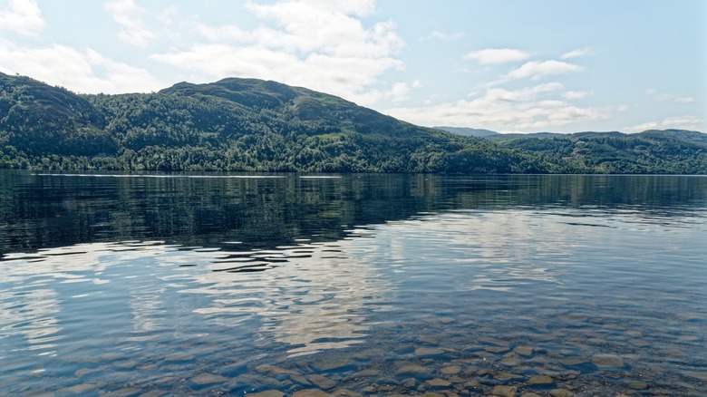 Loch Ness lake in Scotland