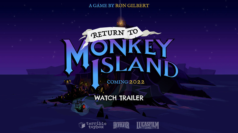 Return to Monkey Island website