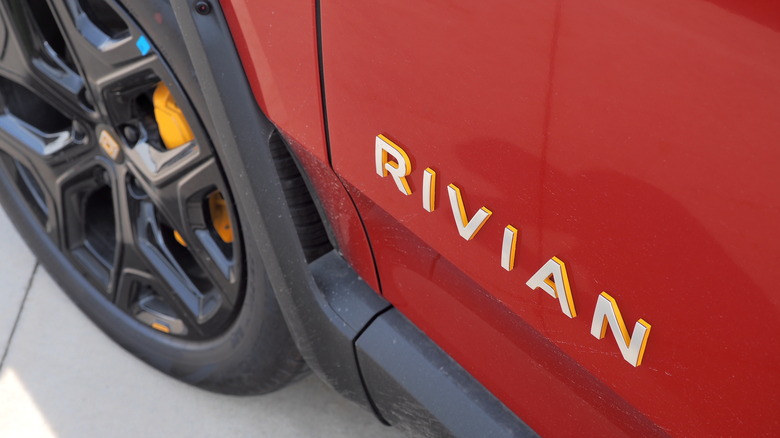 Rivian Quad-Motor badging