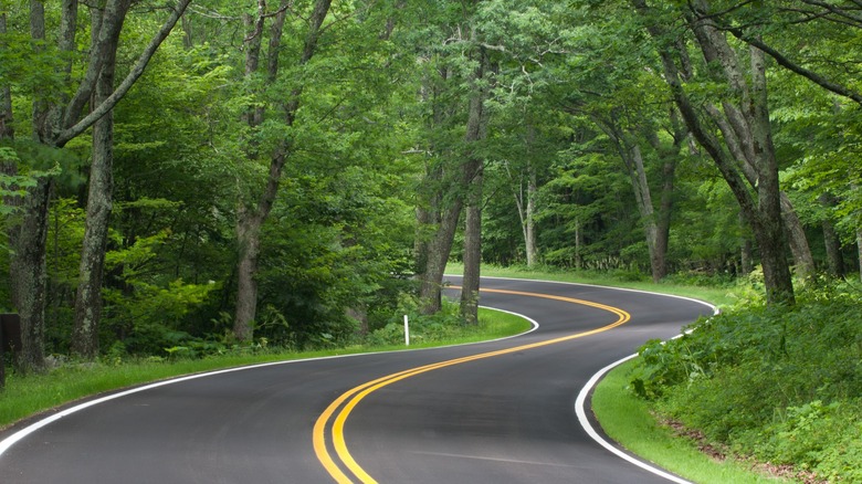 Skyline Drive in Shenandoah National Park