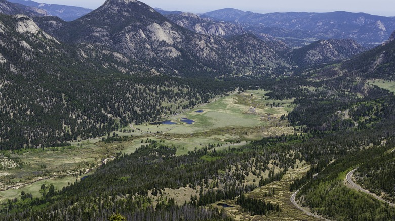 Trail Ridge Road in Rocky Mountain National Park