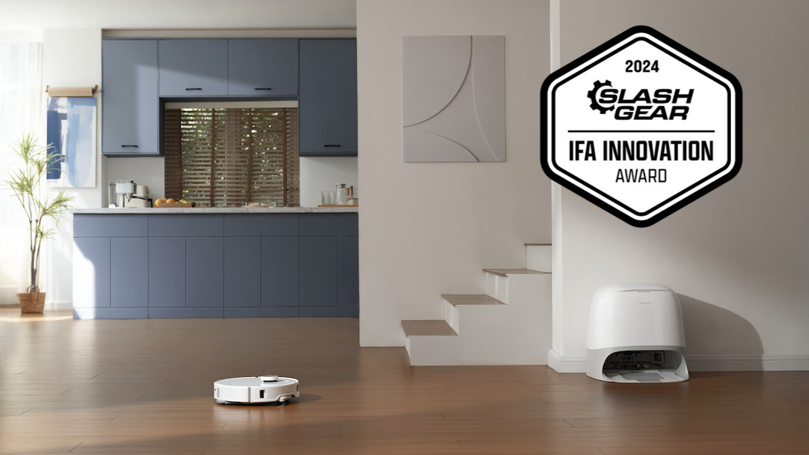 Roborock Qrevo Curv Earns Innovation Award By Cleaning Your Home Without Any Snags (Literally)