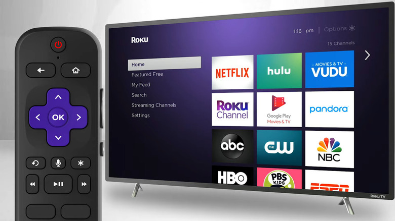 Roku remote used for TV