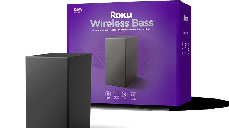 Roku Wireless Bass subwoofer 