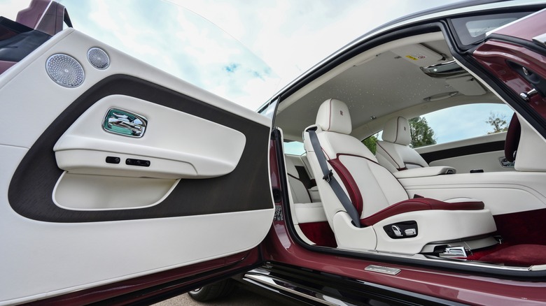 Interior of Rolls Royce Spectre